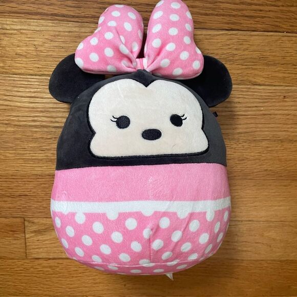 SQUISHMALLOW KellyToy pink black Disney Minnie Mouse 10 Inch - Picture 2 of 10
